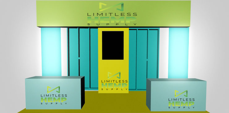 Trade Show Booth Design by TS computer graphic for this project | Design #21996272