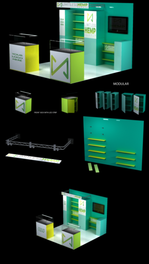 Trade Show Booth Design by Andray for this project | Design: #21990840