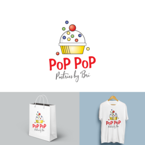 PoP PoP Pastries | Logo Design by Samantha Ward Design