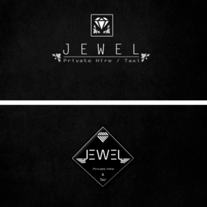 Jewels (primary text) - Private Hire / Taxi (secondary text) (I will also wish to include tel number and website below the logo somewhere/somehow) | Logo Design by edge design