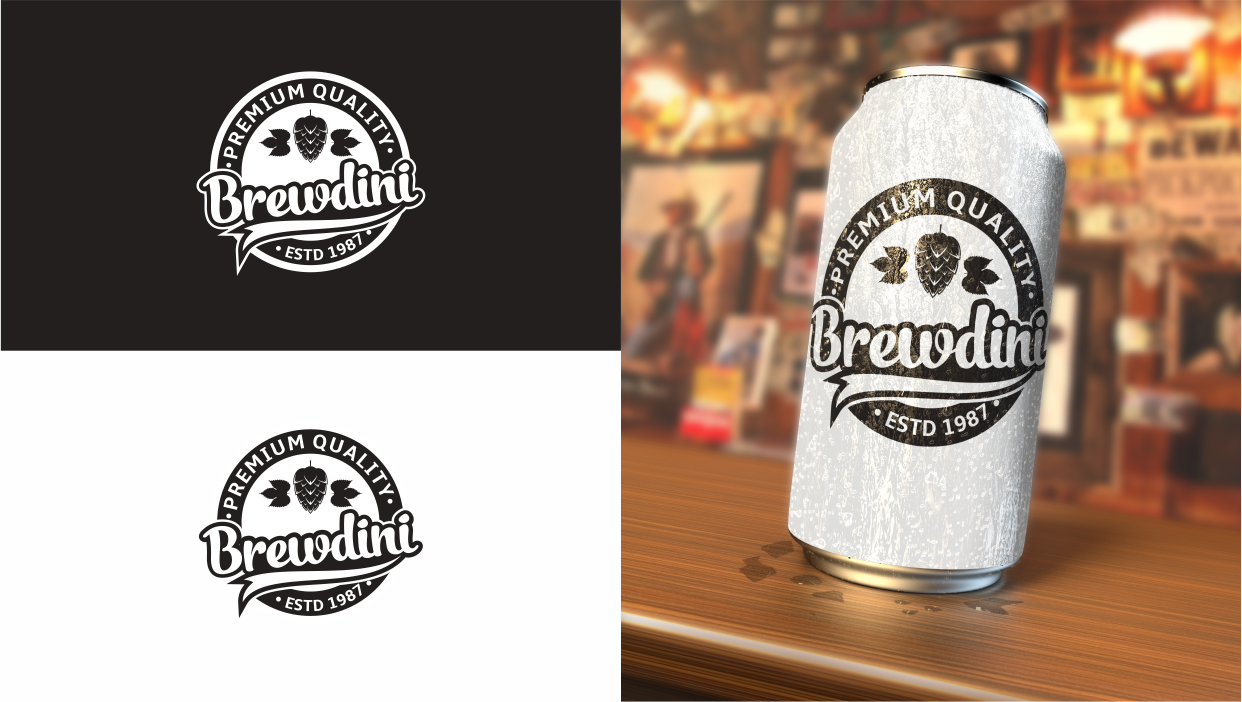 Logo Design by creativechauhan1989 for Brewdini | Design #21972599