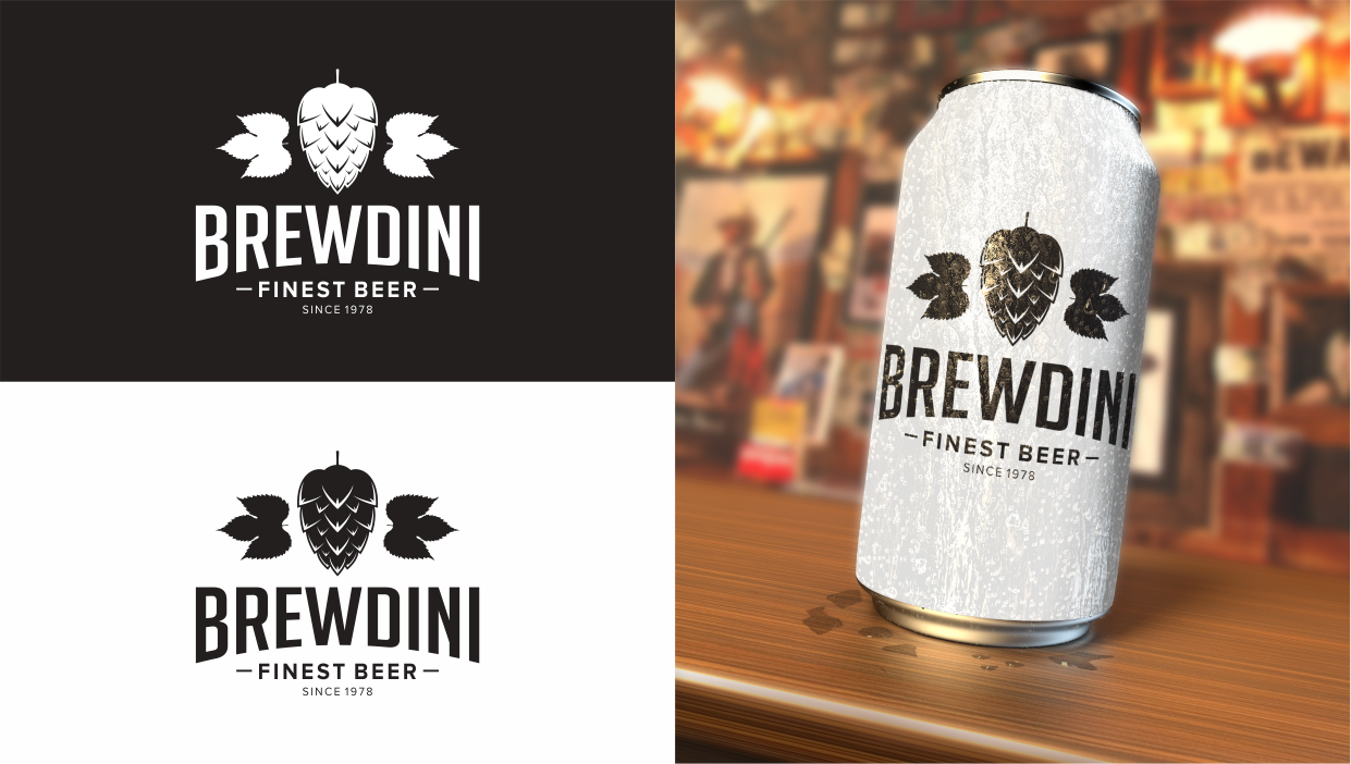 Logo Design by creativechauhan1989 for Brewdini | Design #21972601