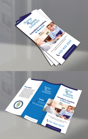 Design de Brochure par PAS-CREATIVE pour Aging at Home Solution | Design : #22017835