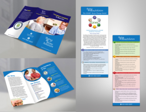 Brochure Aging at Home Solution | Brochure Design by PAS-CREATIVE