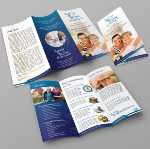 Design de Brochure par Achiver pour Aging at Home Solution | Design : #22021941