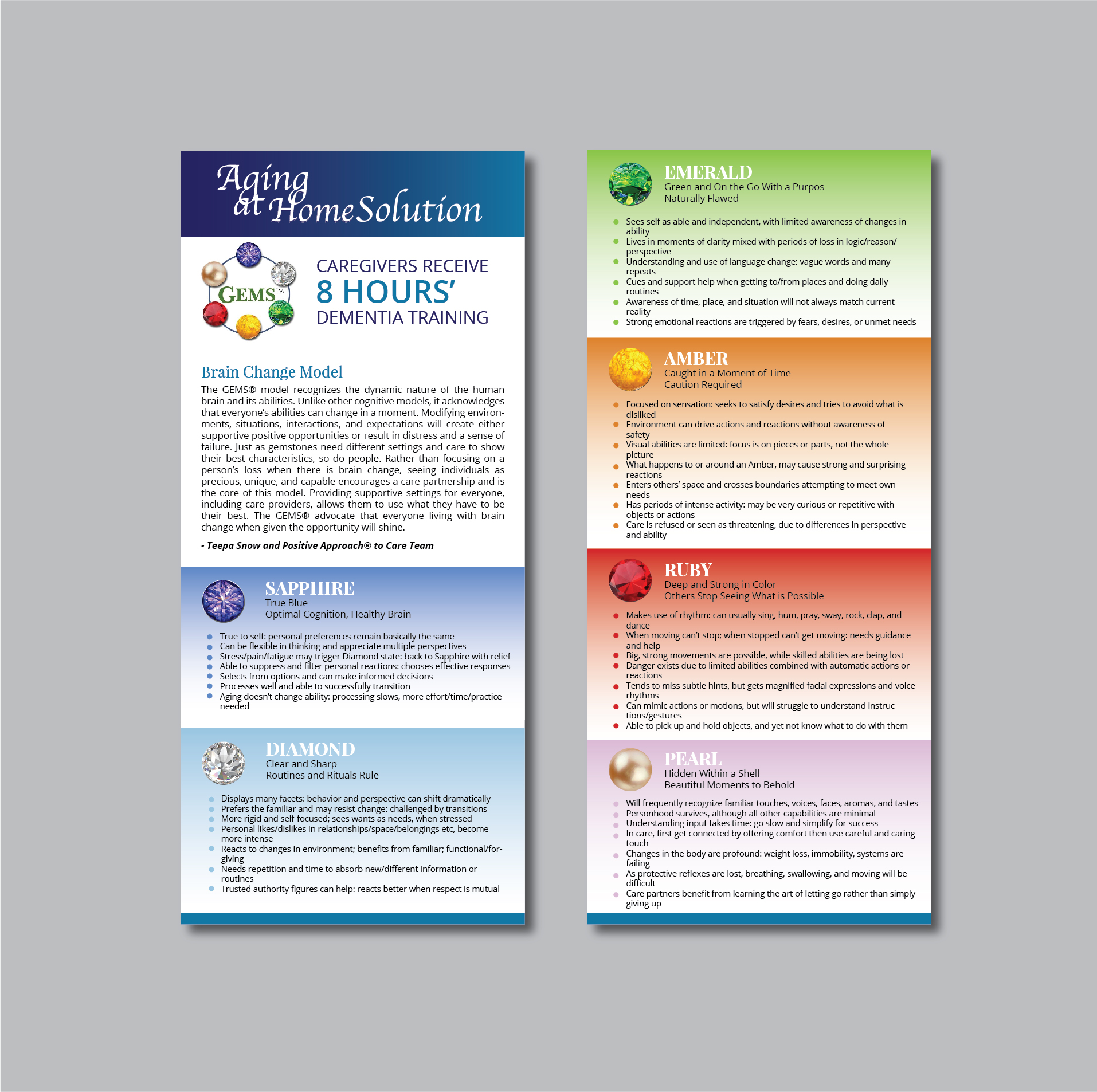 Brochure Design by Achiver for Aging at Home Solution | Design #22024670