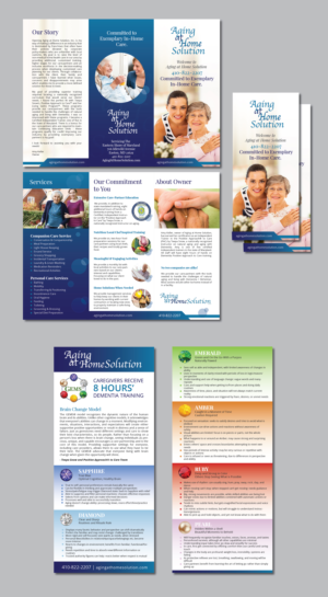 Brochure Aging at Home Solution | Brochure Design by Achiver