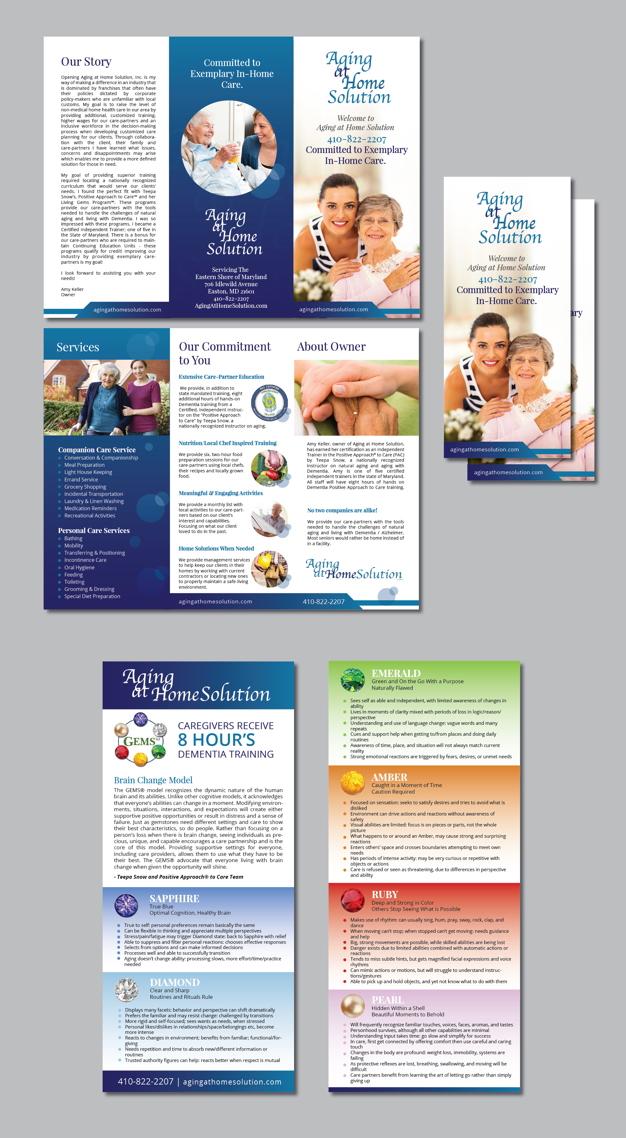 Design de Brochure par Achiver pour Aging at Home Solution | Design #22078291