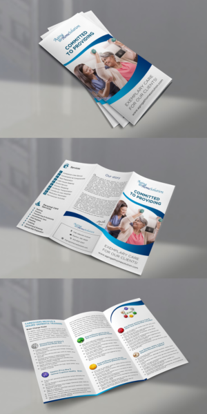 Brochure Design by debdesign for Aging at Home Solution | Design: #22016012