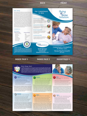 Brochure Design by innovative earth for Aging at Home Solution | Design: #21983980