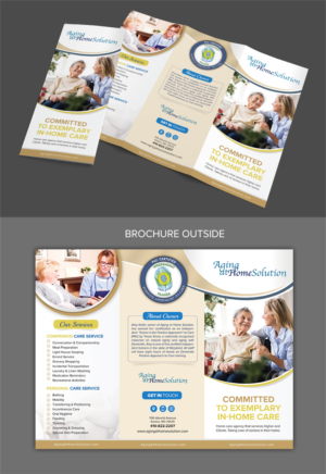 Design de Brochure par SAI DESIGNS pour Aging at Home Solution | Design : #21992562