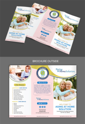 Brochure Design by SAI DESIGNS for Aging at Home Solution | Design: #22001565