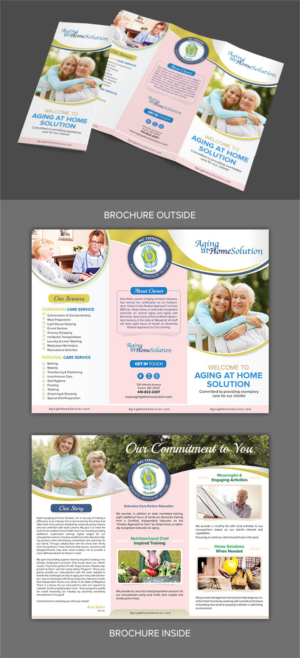 Design de Brochure par SAI DESIGNS pour Aging at Home Solution | Design : #22019669