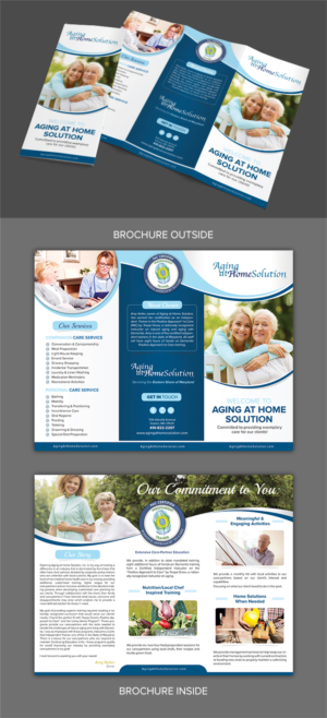 Design de Brochure par SAI DESIGNS pour Aging at Home Solution | Design #22028925