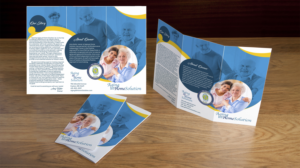 Brochure Aging at Home Solution | Brochure Design by Czeh