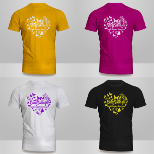 Blaqbuttaflii Logo Sublimation T-shirt design | Diseño de Camiseta por Kero