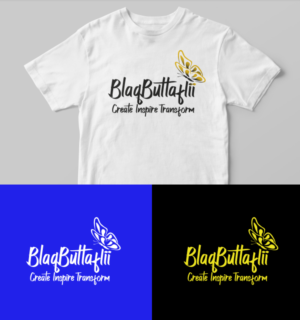 Blaqbuttaflii Logo Sublimation T-shirt design | Diseño de Camiseta por Elizaveta M