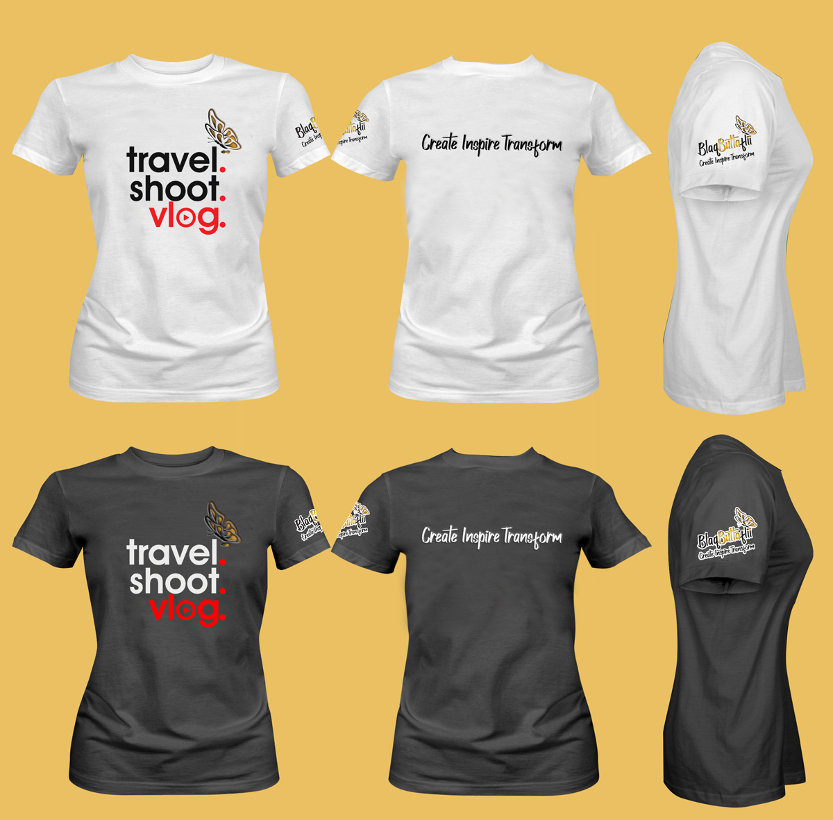 T-Shirt-Design von Uprinteez für Blaqbuttaflii | Design #21983663