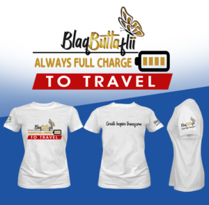 T-Shirt-Design von Uprinteez für Blaqbuttaflii | Design: #21984262