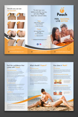 Laser Hair Removal Brochure for Men and Women | Flyer-Design von OwnDesign