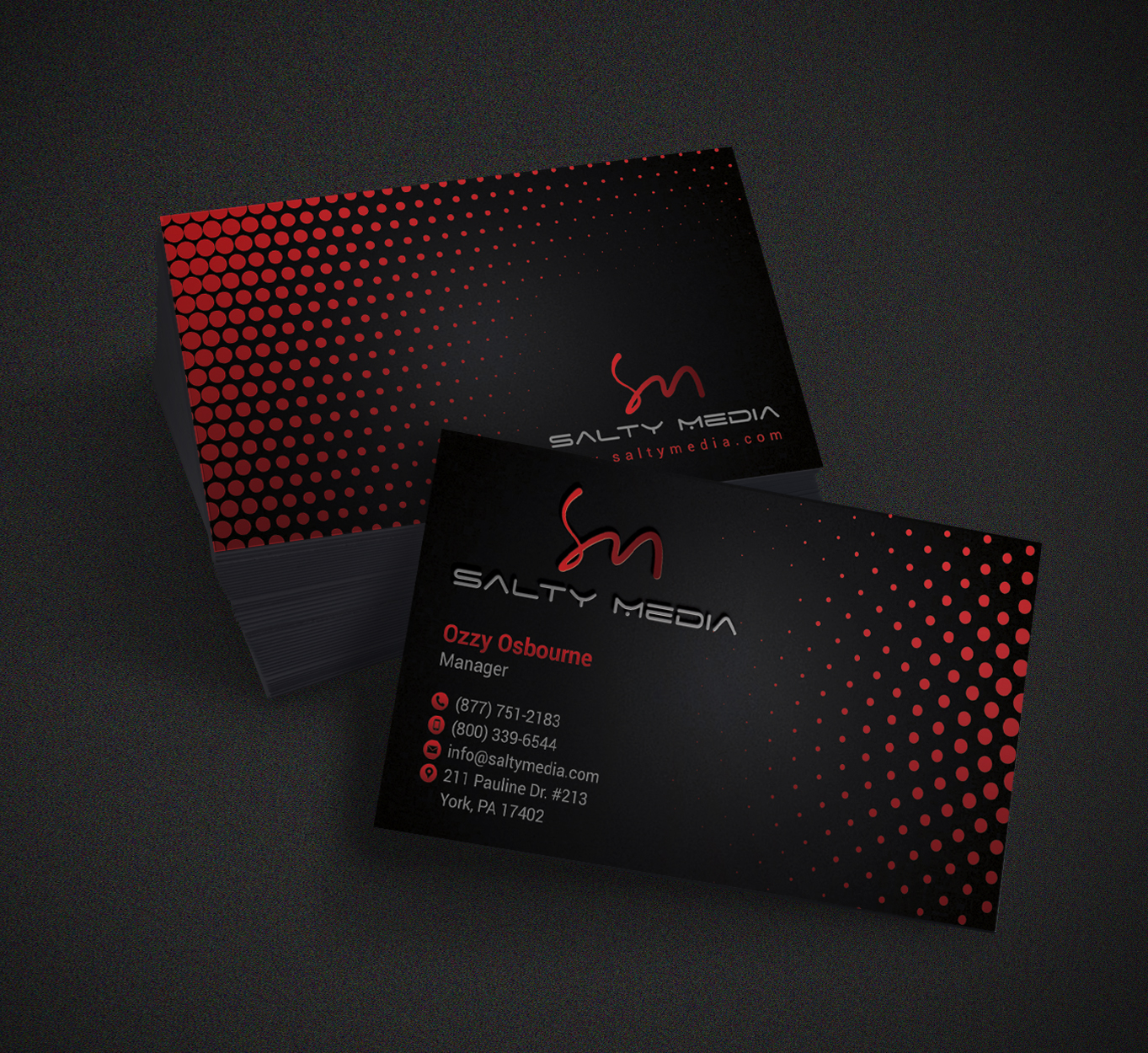 Business Card Design by Hardcore Design for this project | Design #22012098