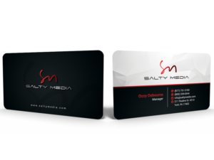 Salty Media  | Business Card Design by Hardcore Design