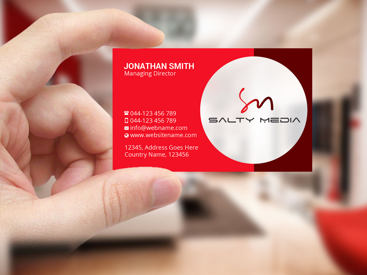 Business Card Design by Creations Box 2015 for this project | Design #21981754