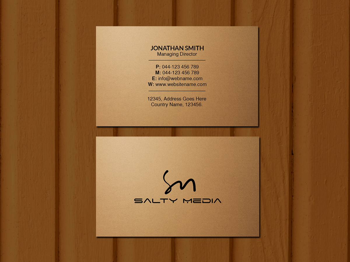 Business Card Design by Creations Box 2015 for this project | Design #21981763
