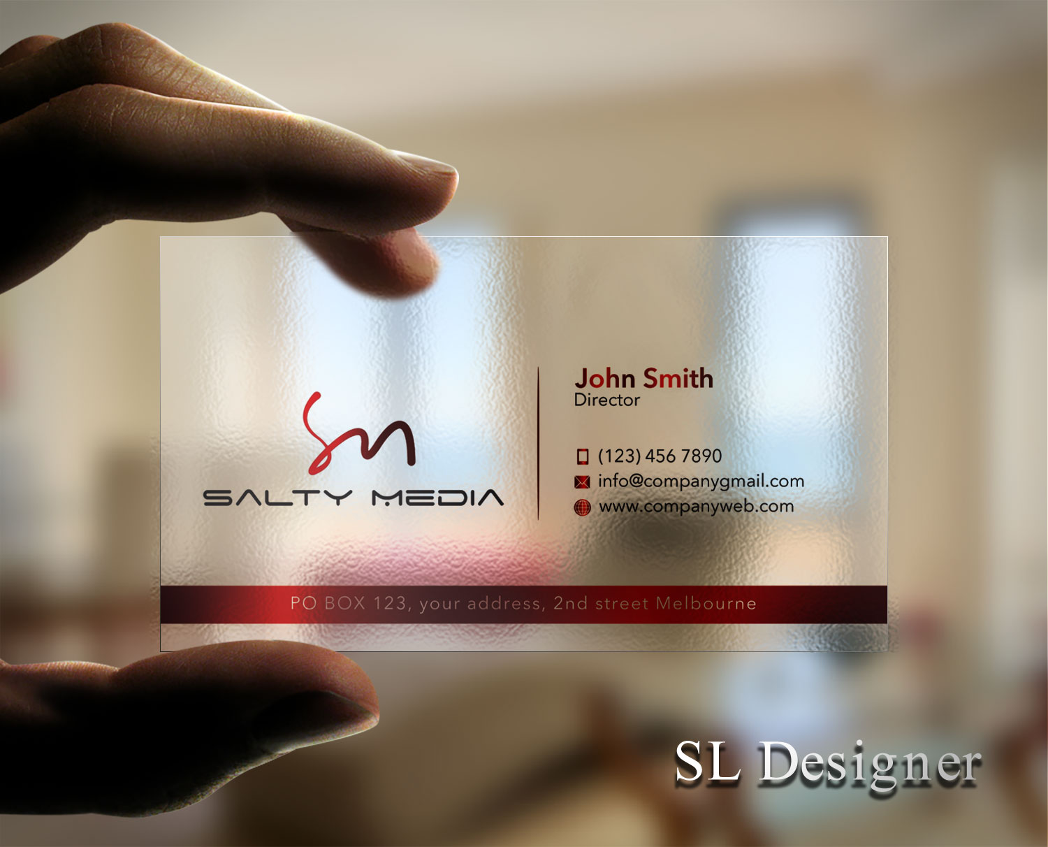 Business Card Design by SL Designer for this project | Design #21976099