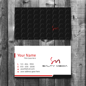 Salty Media  | Business Card Design by sushsharma99