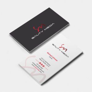 Salty Media  | Business Card Design by MDesign