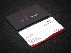 Salty Media  | Business Card Design by Uttom 2