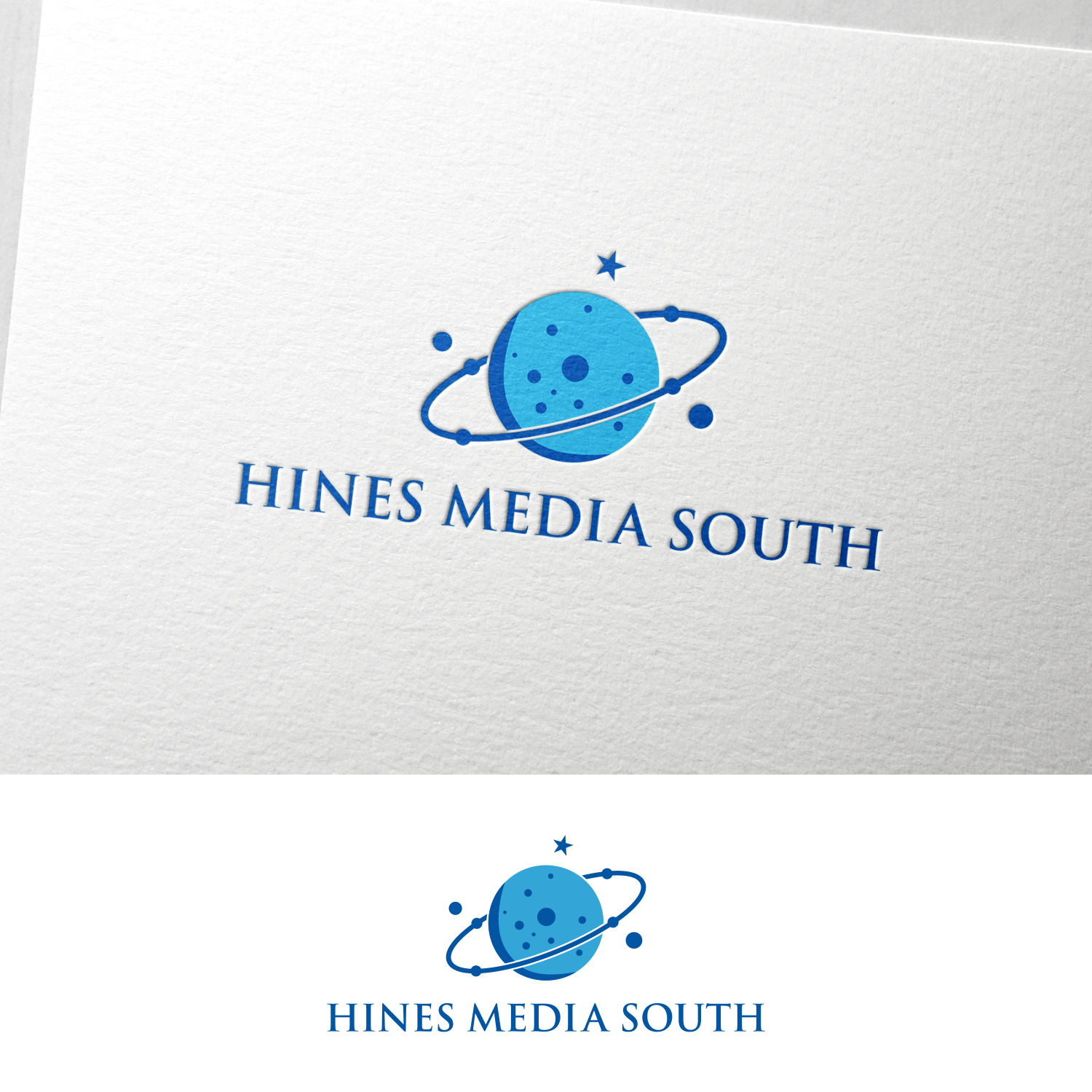 Logo Design by two one for Hines Media South | Design #21986347