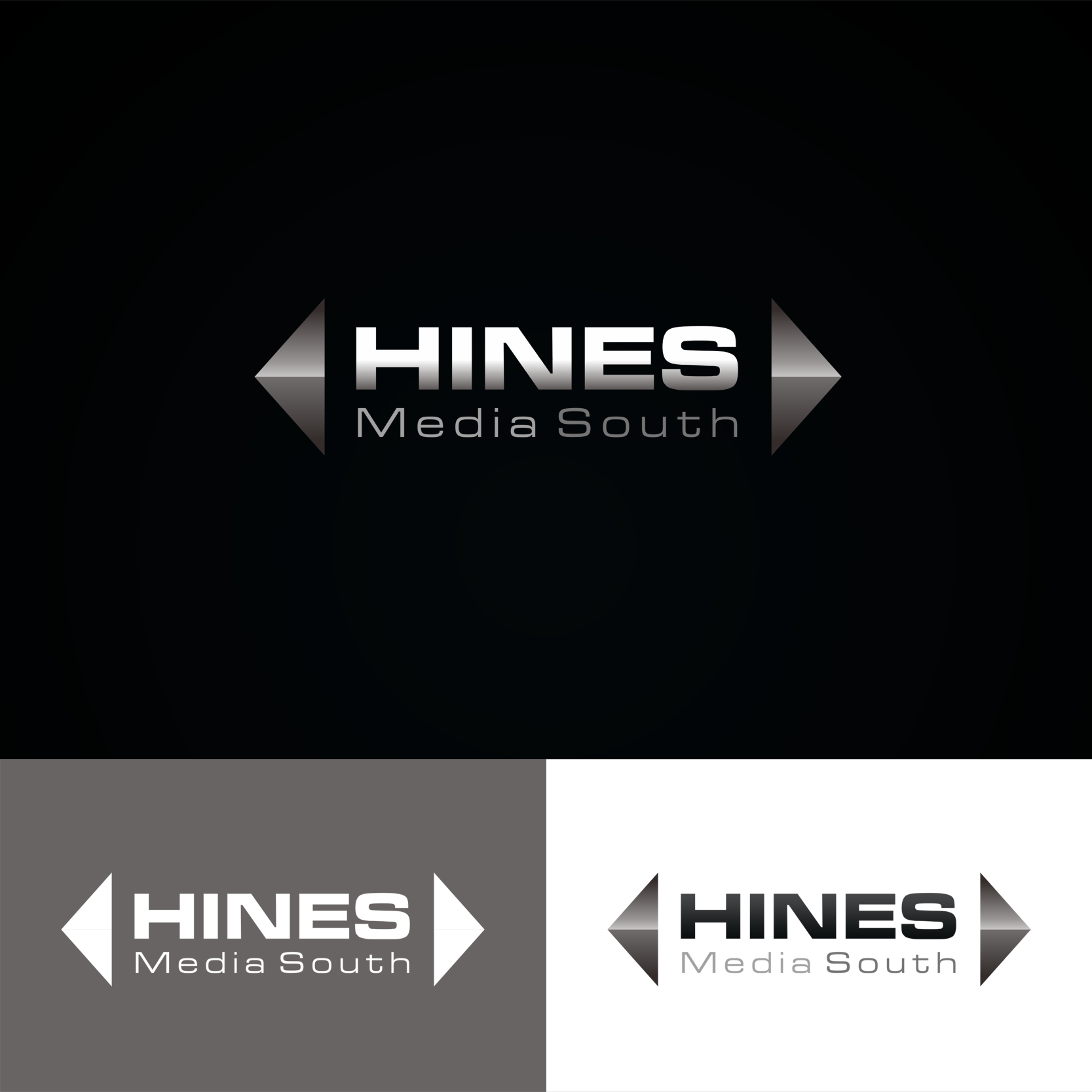 Logo Design by Aldan Design for Hines Media South | Design #21995119