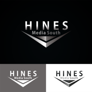 Hines Media South | Logo Design by Aldan Design