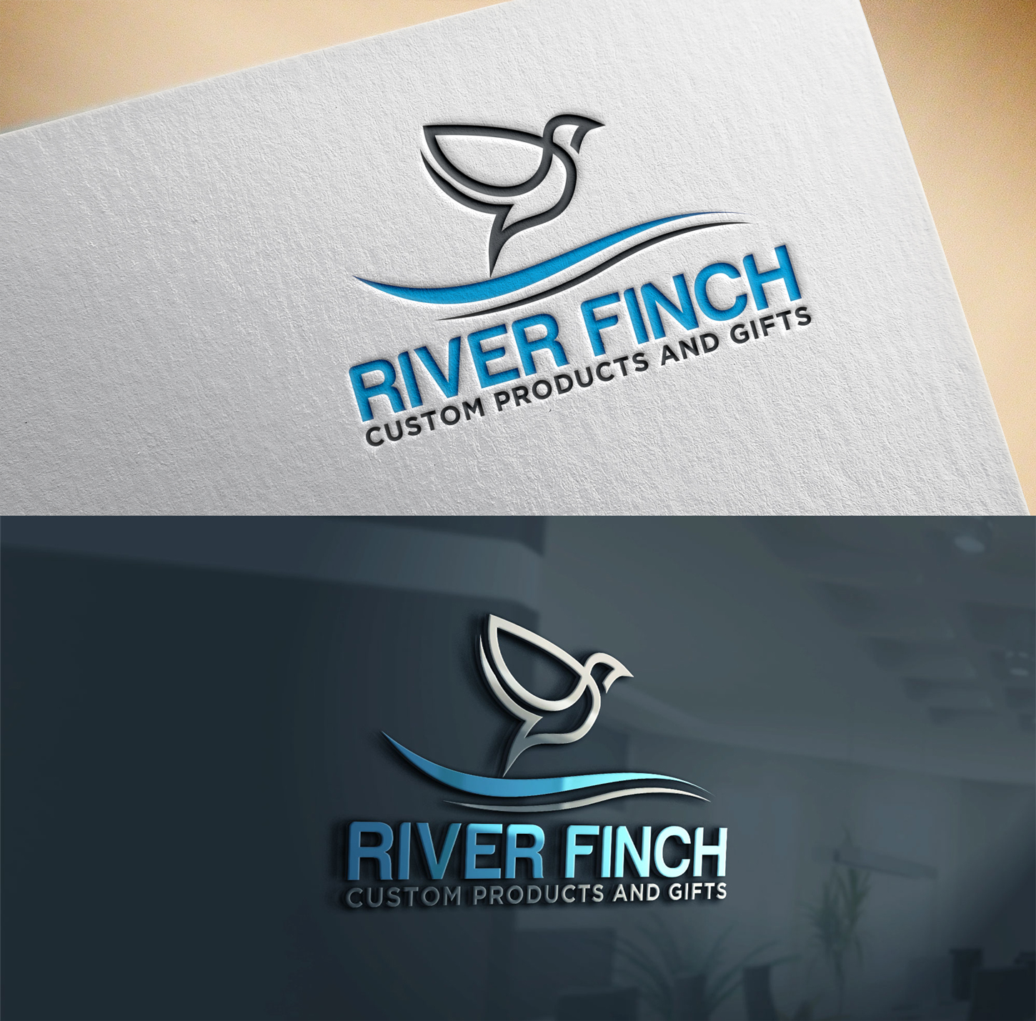 Logo Design by Mono.co for River Finch | Design #21994145