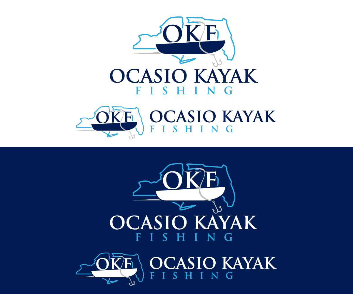 Diseño de Logo por sangeloenriquez para Ocasio Kayak Fishing | Diseño #21978224