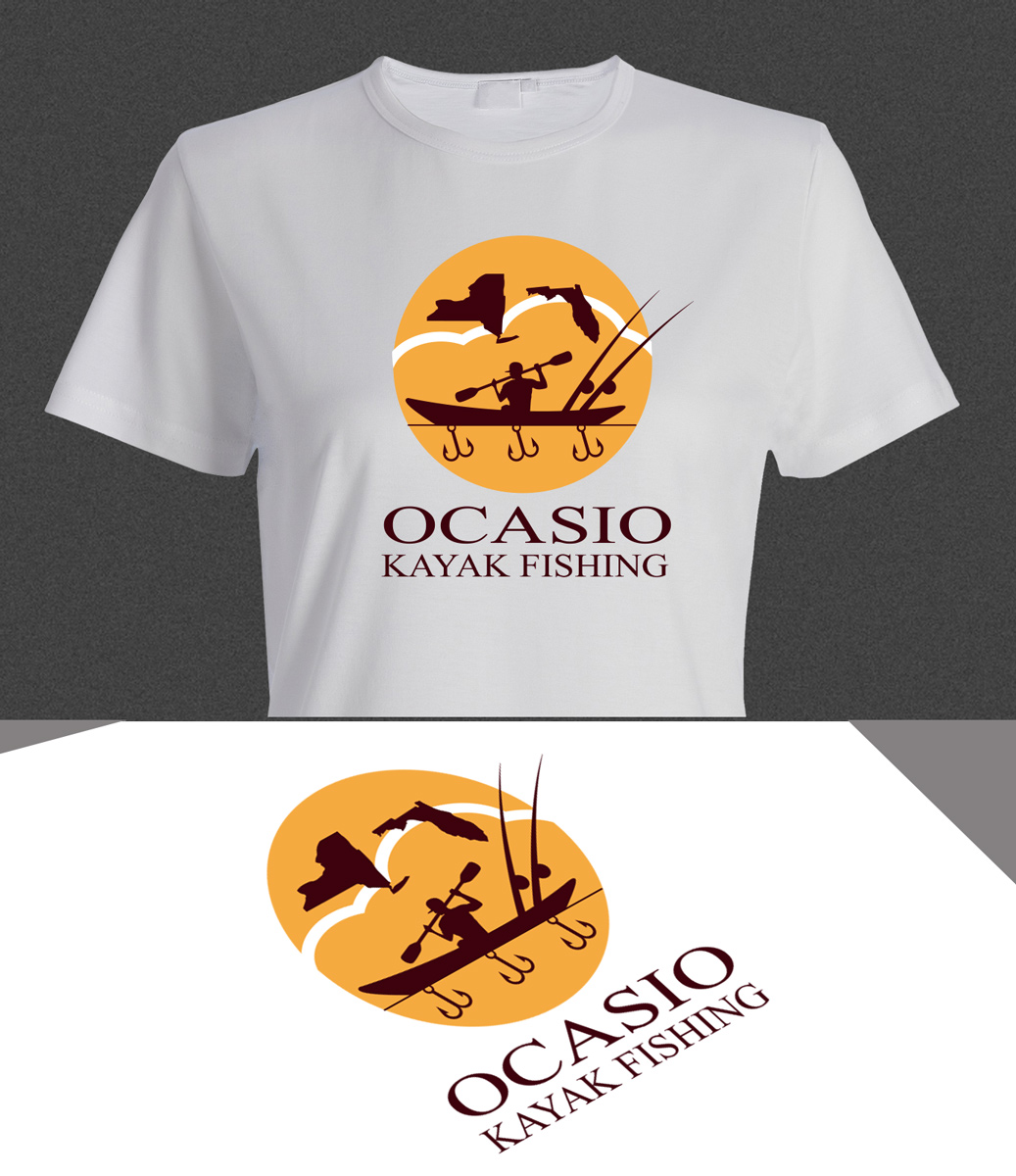 Diseño de Logo por Wonderful design para Ocasio Kayak Fishing | Diseño #21976261