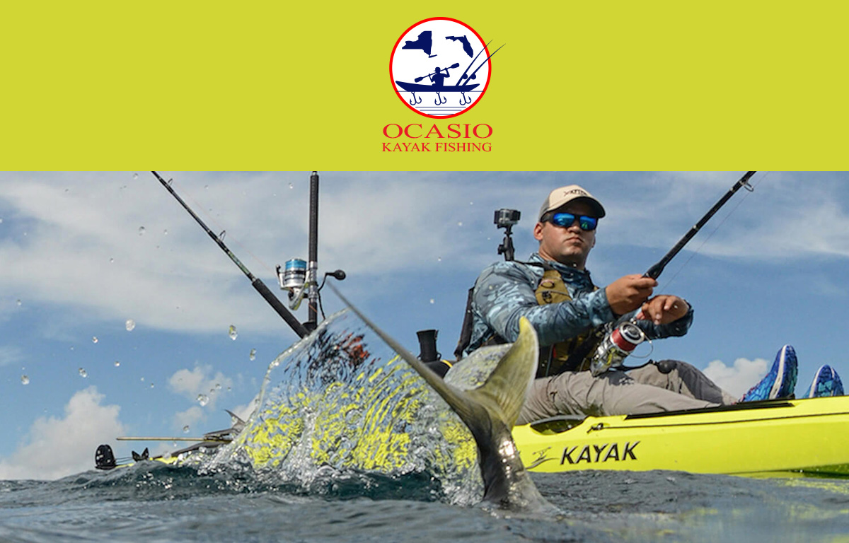 Diseño de Logo por Wonderful design para Ocasio Kayak Fishing | Diseño #21976262