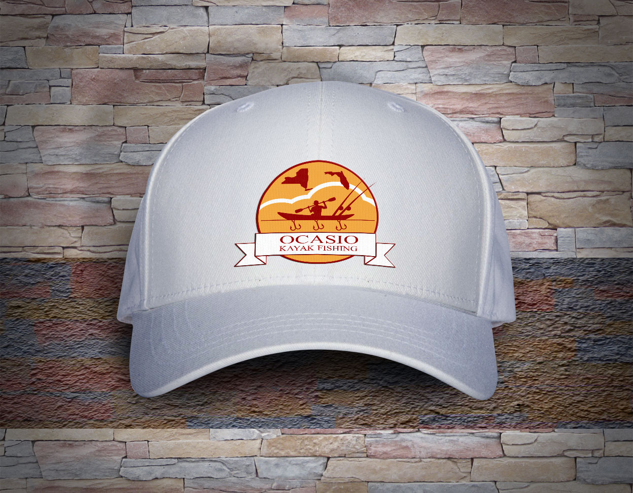 Diseño de Logo por Wonderful design para Ocasio Kayak Fishing | Diseño #21980065