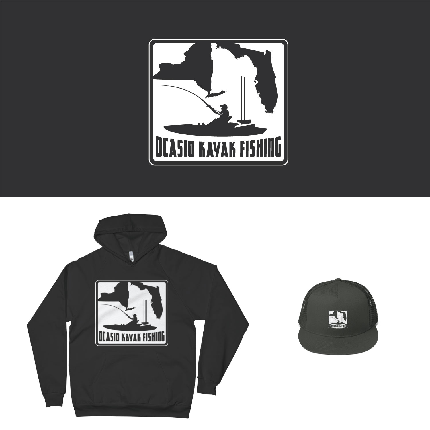 Diseño de Logo por saskhiam para Ocasio Kayak Fishing | Diseño #21979134