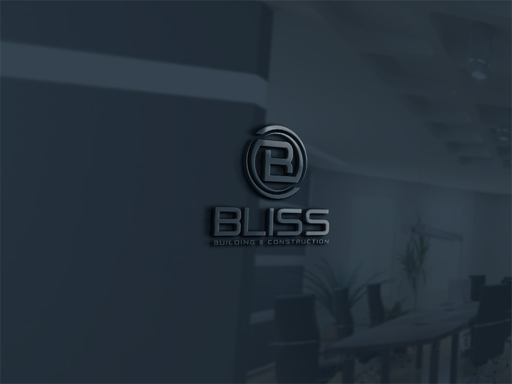 Logo Design by AL-BARAKAH for Bliss Building & Construction  | Design #21985385
