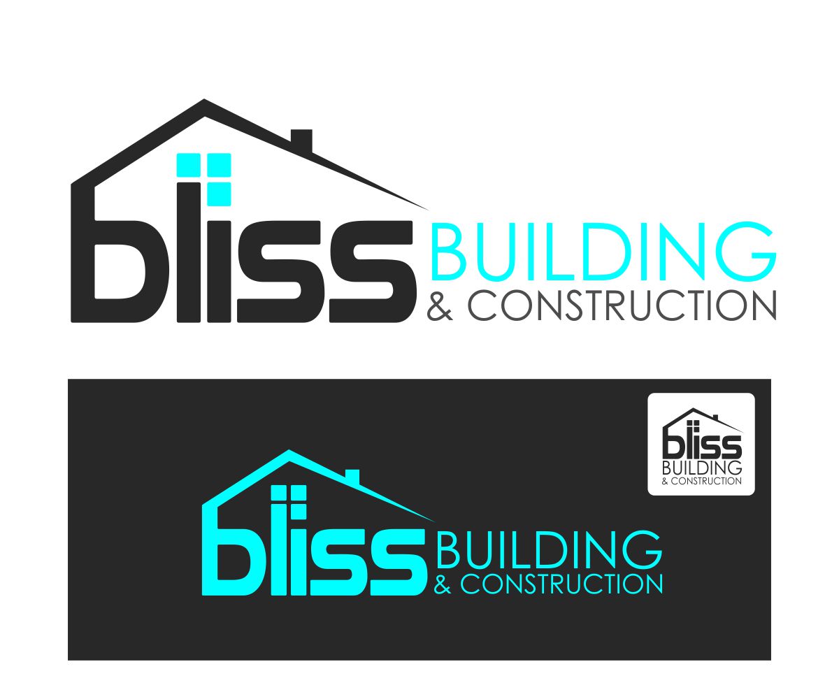 Logo-Design von Jzeldesigns für Bliss Building & Construction  | Design #21986569