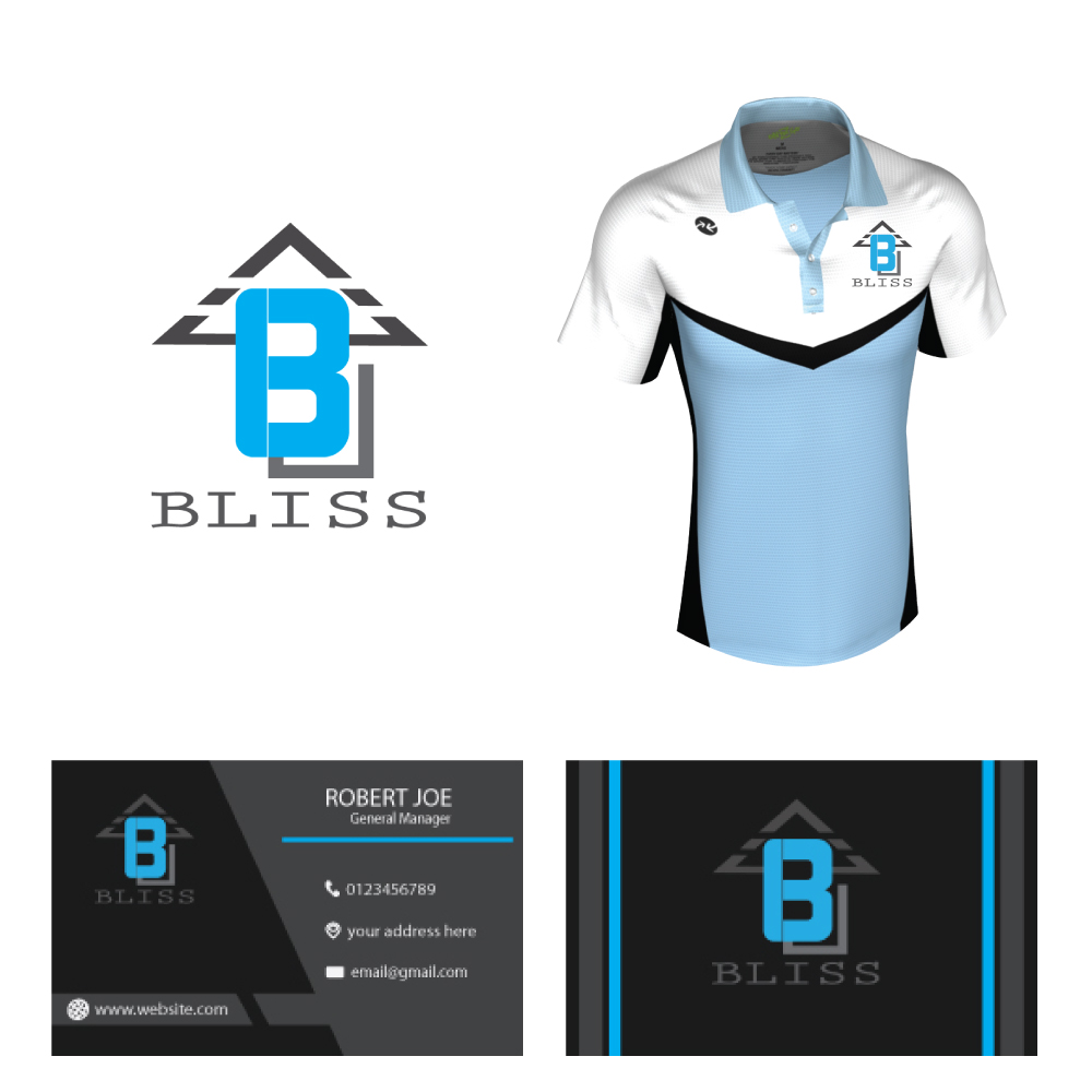 Logo Design by Yuji Design 2 for Bliss Building & Construction  | Design #21986848