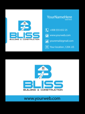 Logo Design by Pro_Designer JBL for Bliss Building & Construction  | Design: #21981338