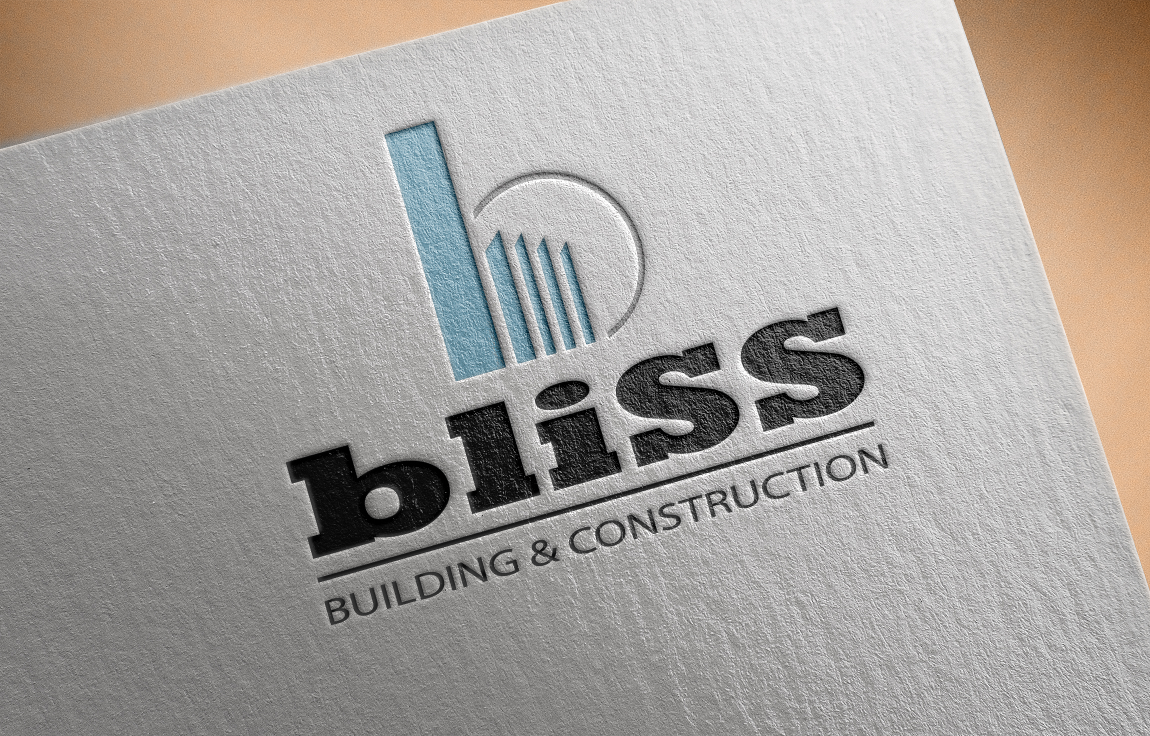 Logo Design by Rajin 7 for Bliss Building & Construction  | Design #21983949