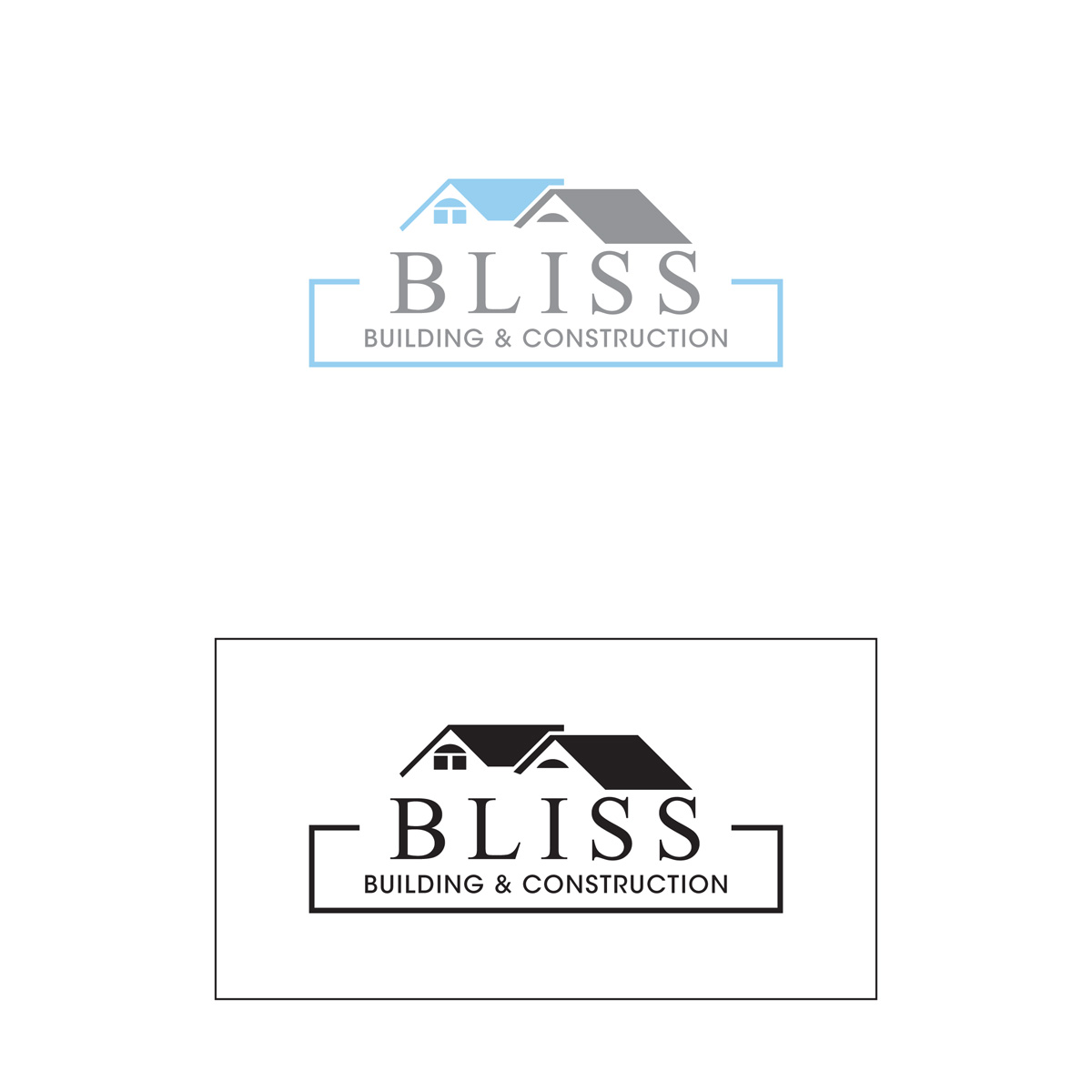 Logo Design by babystepsdesign for Bliss Building & Construction  | Design #21982831
