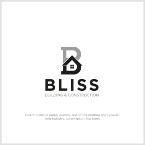 Logo Design by luthfanajah 2 for Bliss Building & Construction  | Design: #22018467
