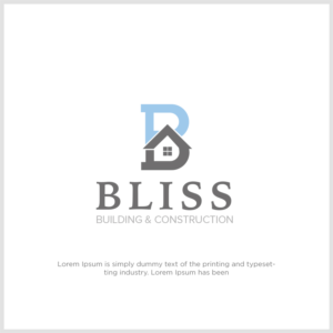 Logo Design by luthfanajah 2 for Bliss Building & Construction  | Design: #22018503