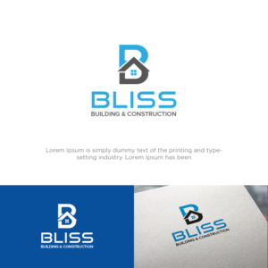 Logo Design by luthfanajah 2 for Bliss Building & Construction  | Design: #22044190